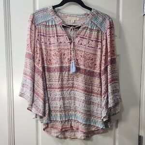 Farmer's Market Women's Boho Top Medium